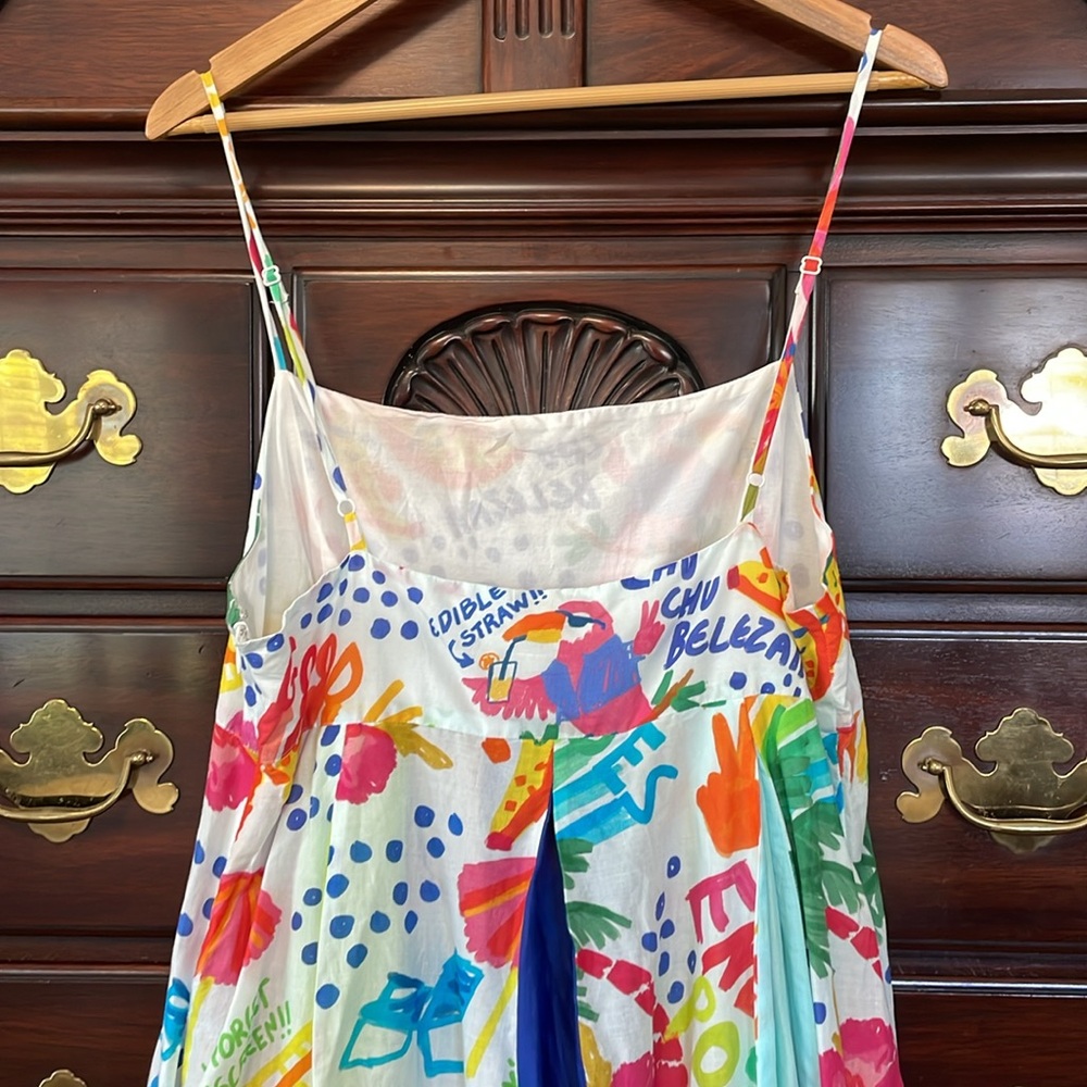 FARM Rio Colorful Panel Maxi Dress - Picture 9 of 11
